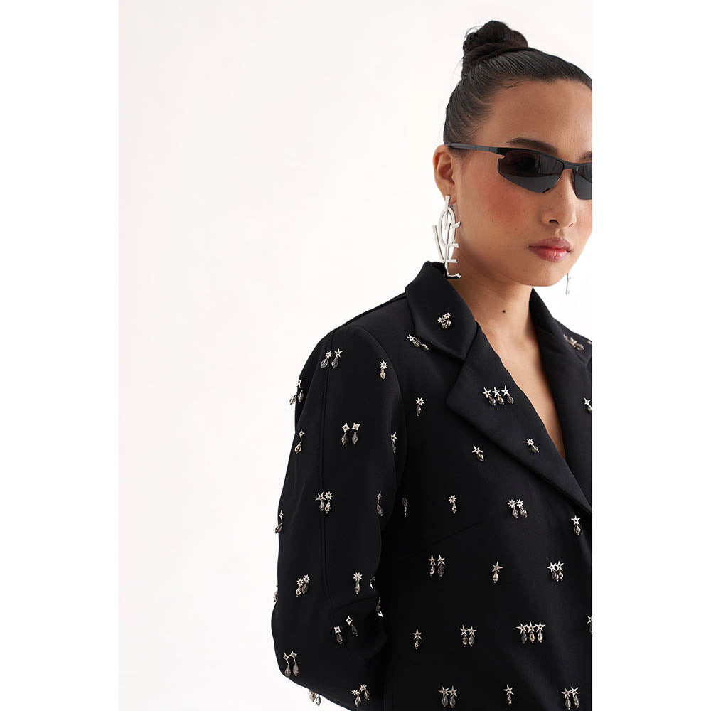 Our Love Black Dion Blazer Dress