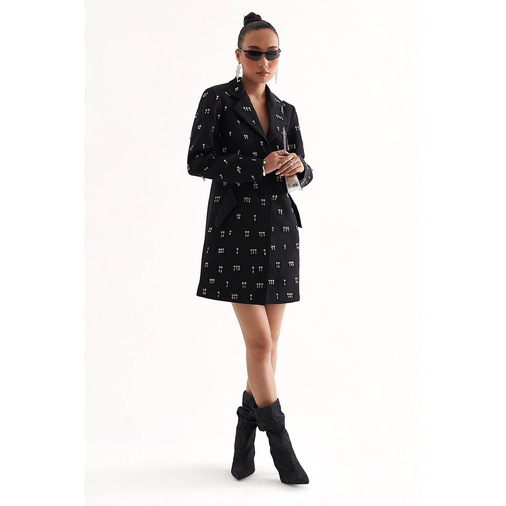 Our Love Black Dion Blazer Dress