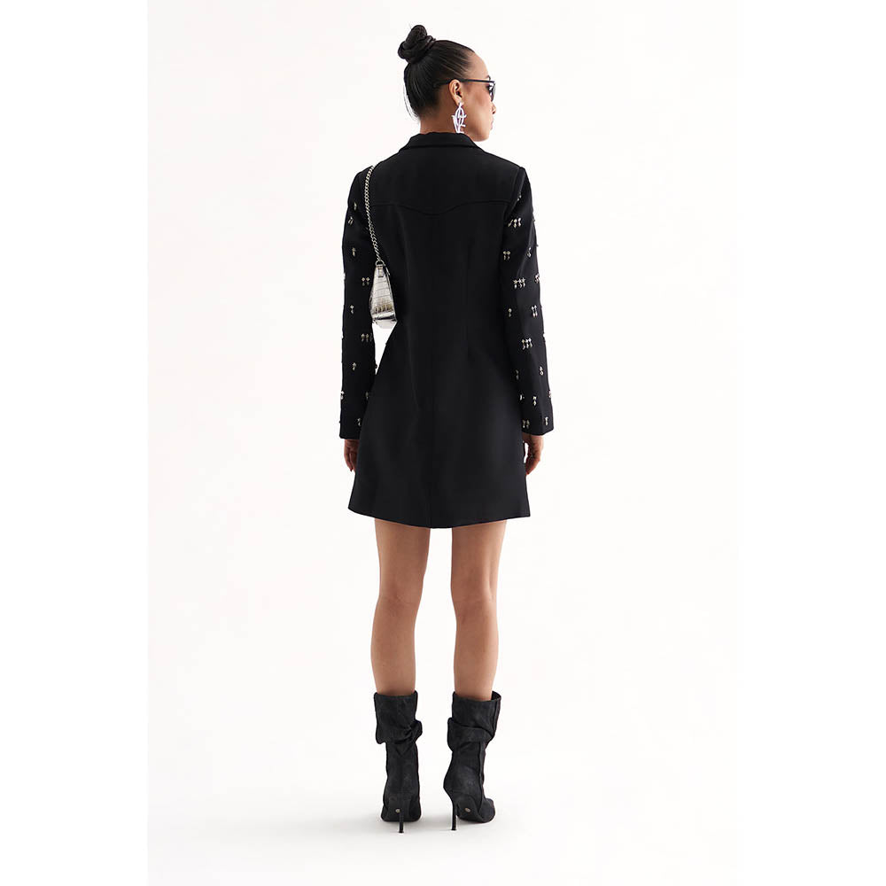 Our Love Black Dion Blazer Dress