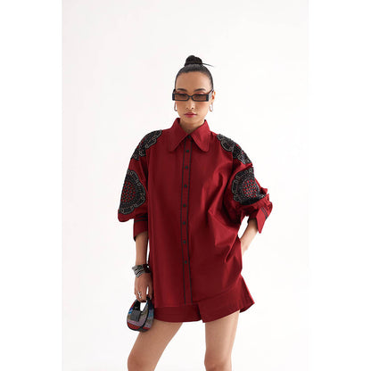 Our Love Red Comet Co-Ord (Set of 2)