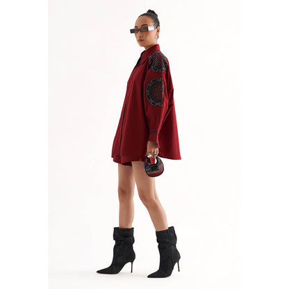 Our Love Red Comet Co-Ord (Set of 2)