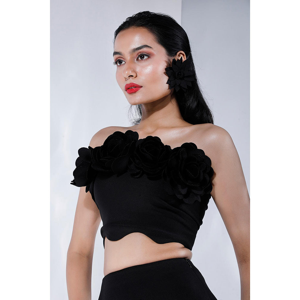 Ozeqo Odessa Detachable Straps with Crop Top and Skirt (Set of 3)