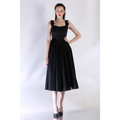 Ozeqo Womens Black Dress