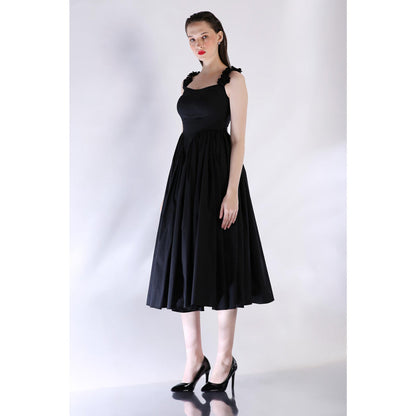 Ozeqo Womens Black Dress