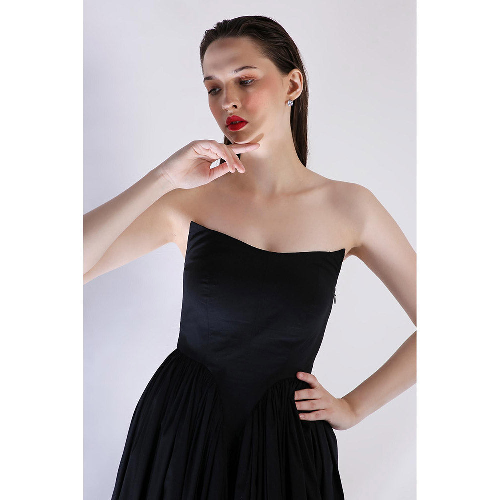 Ozeqo Womens Black Dress