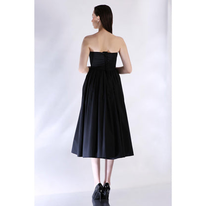 Ozeqo Womens Black Dress