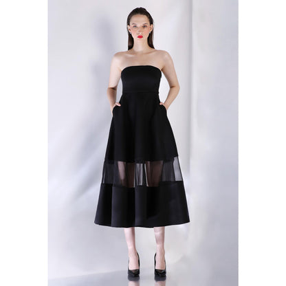 Ozeqo Womens Black Dress