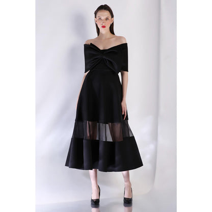 Ozeqo Womens Black Dress