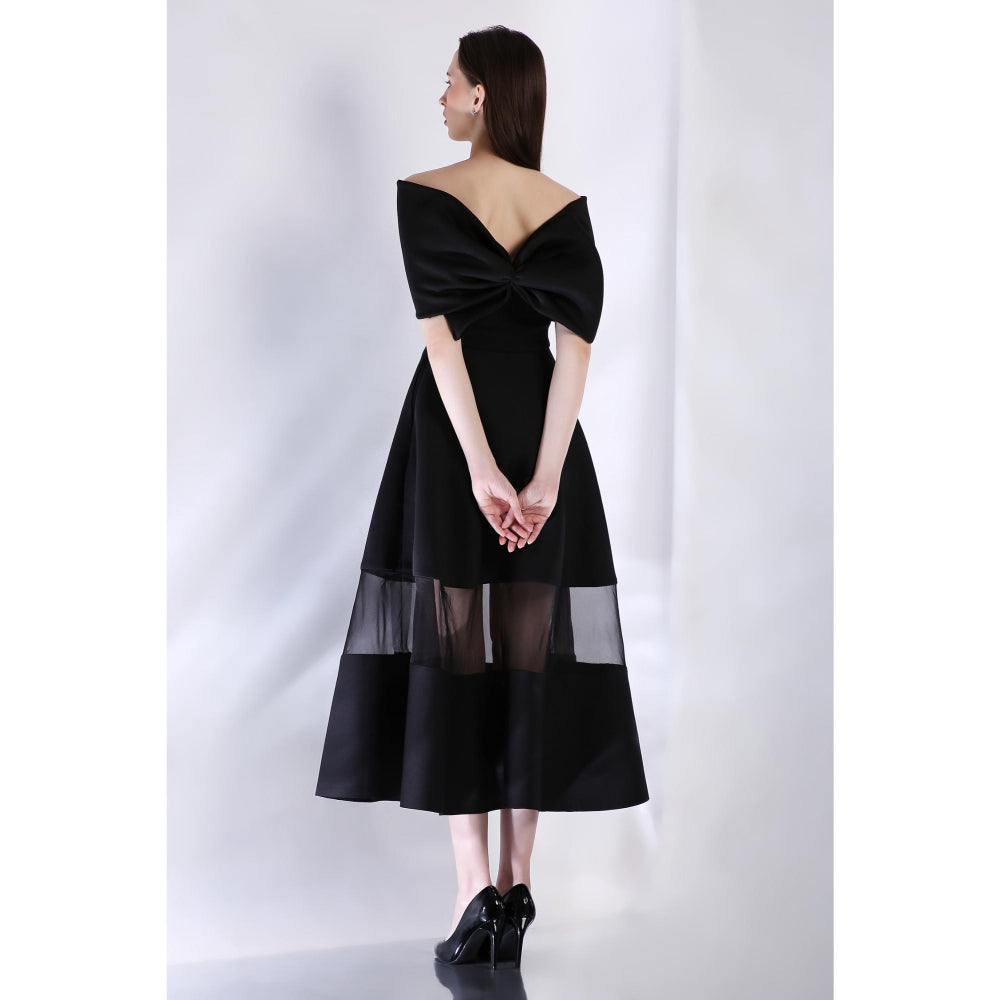 Ozeqo Womens Black Dress