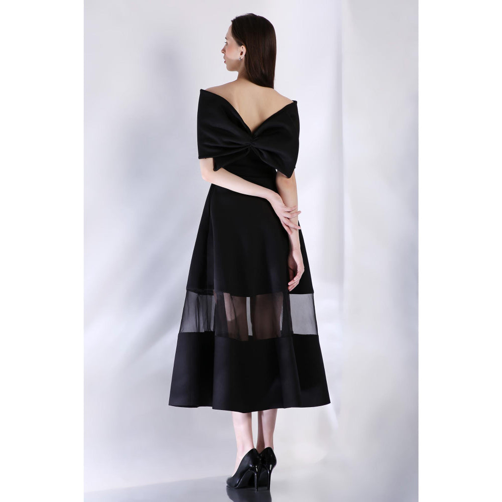 Ozeqo Womens Black Dress