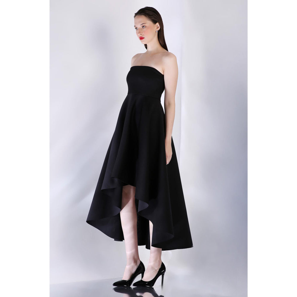Ozeqo Womens Black Dress with Wrap (Set of 2)