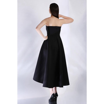 Ozeqo Womens Black Dress with Wrap (Set of 2)