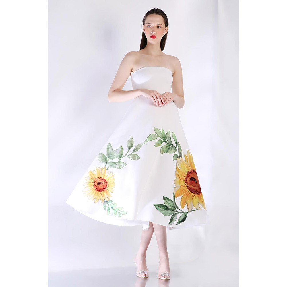 Ozeqo Womens White Dress