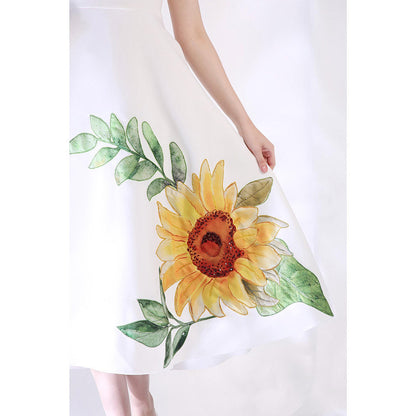 Ozeqo Womens White Dress