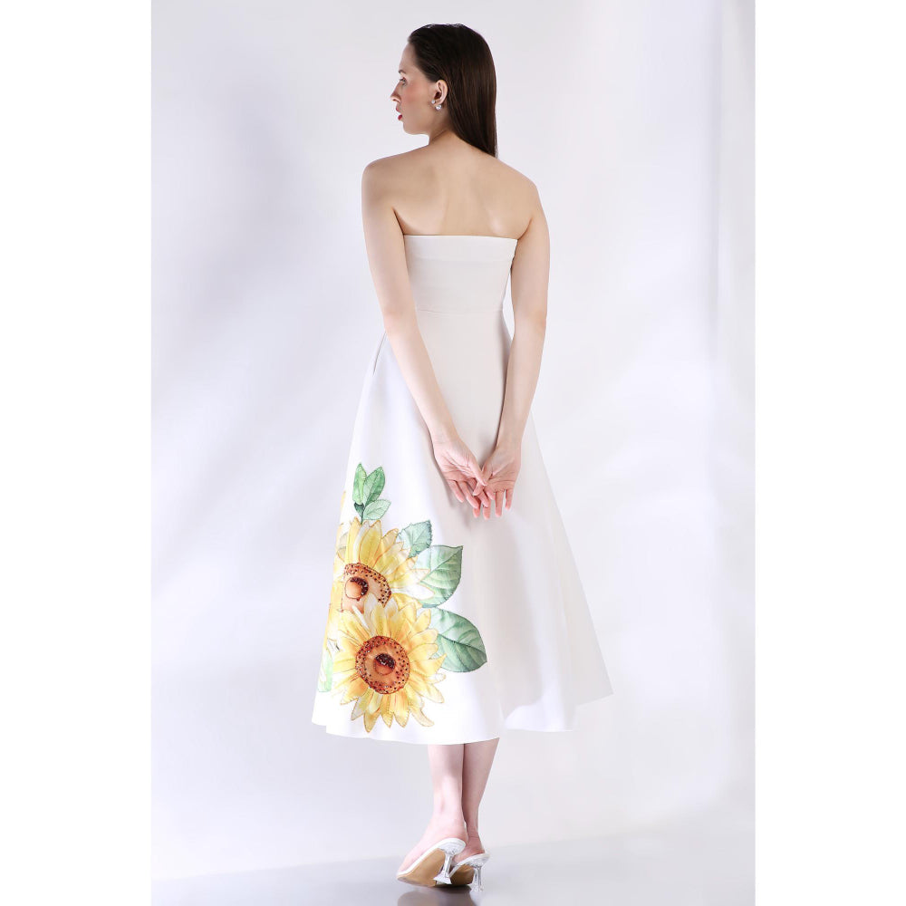 Ozeqo Womens White Dress