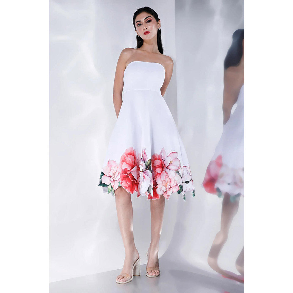 Ozeqo Womens White Dress