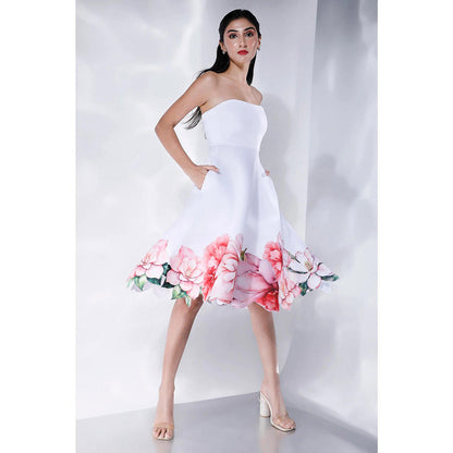 Ozeqo Womens White Dress