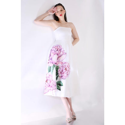 Ozeqo Womens White Dress