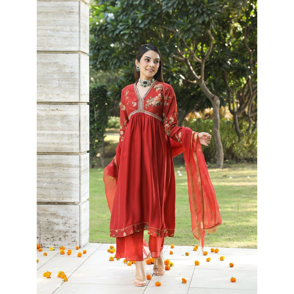 Pairaahan Zarah Kurta (Set of 3)