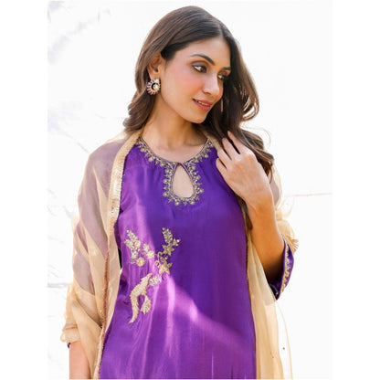 Pairaahan Zuri Kurta (Set of 3)