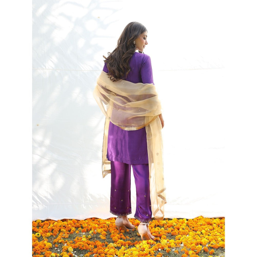 Pairaahan Zuri Kurta (Set of 3)