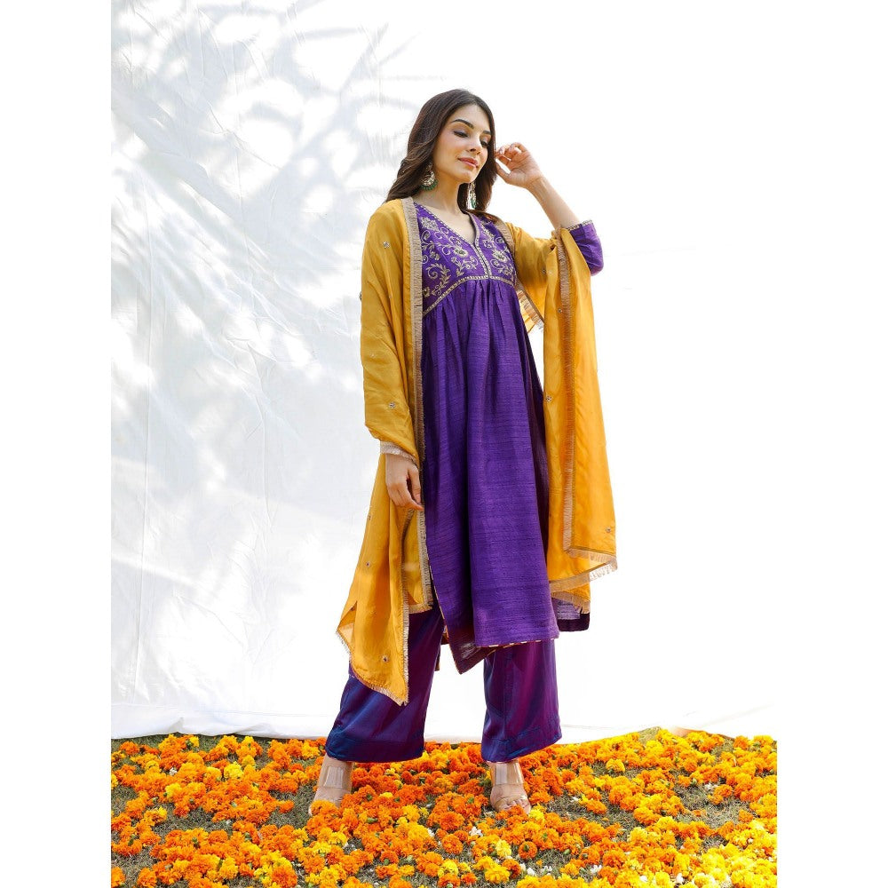 Pairaahan Amal Kurta (Set of 3)