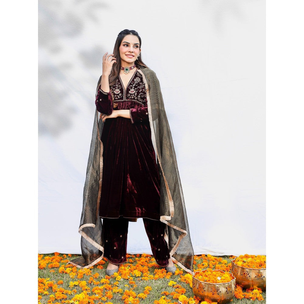 Pairaahan Shajar Kurta (Set of 3)