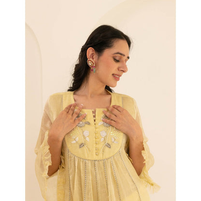 Pairaahan Paikar Anarkali Kurta (Set of 3)