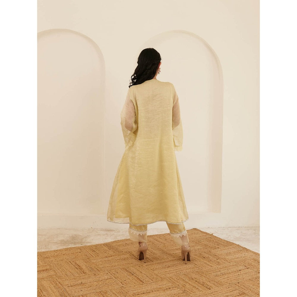 Pairaahan Paikar Anarkali Kurta (Set of 3)