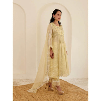 Pairaahan Paikar Anarkali Kurta (Set of 3)