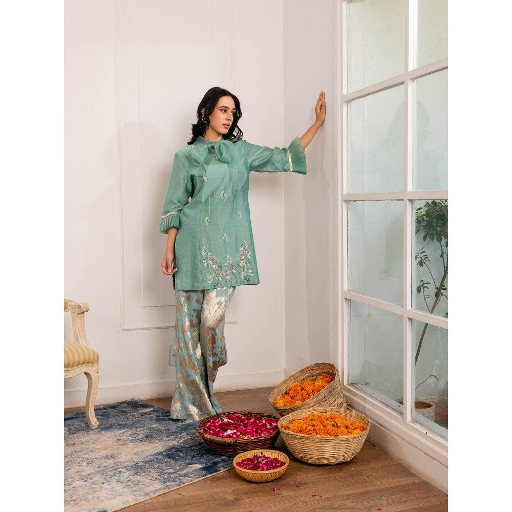 Pairaahan Arsh Palazzo (Set of 2)