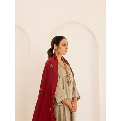 Pairaahan Avin Anarkali Kurta (Set of 3)