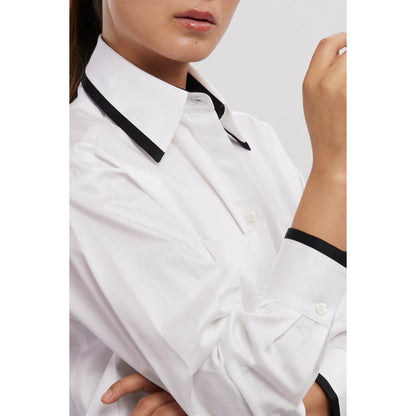 Pallavi Swadi White Tuxedo 2 Pocket Shirt