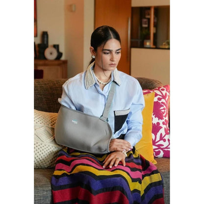 Pallavi Swadi Sky Blue Pearl Collar Pocket Shirt As Seen On The Royals On Netflix