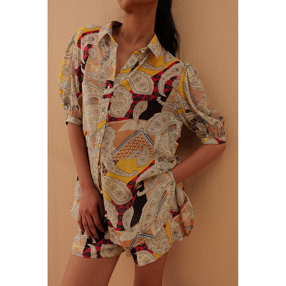 Pallavi Agarwal Multi-Colour Erina Co-Ord (Set of 2)