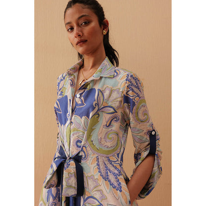 Pallavi Agarwal Multi-Colour Ezra Shirt Dress