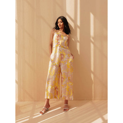 Pallavi Agarwal Yellow Zenya Jumpsuit