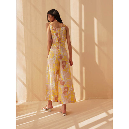 Pallavi Agarwal Yellow Zenya Jumpsuit