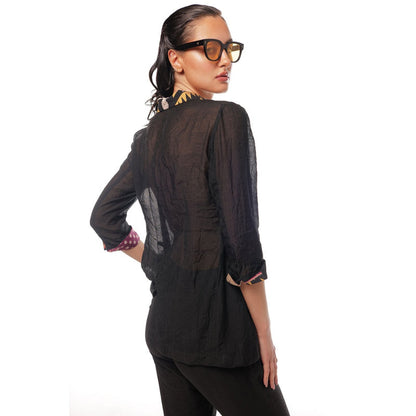 Pallavi Agarwal Black June Co-Ord (Set of 2)