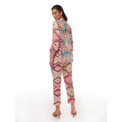 Pallavi Agarwal Pink Zoe Co-Ord (Set of 2)