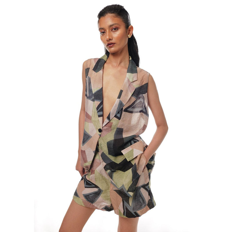 Pallavi Agarwal Multi-Colour Rio Co-Ord (Set of 2)