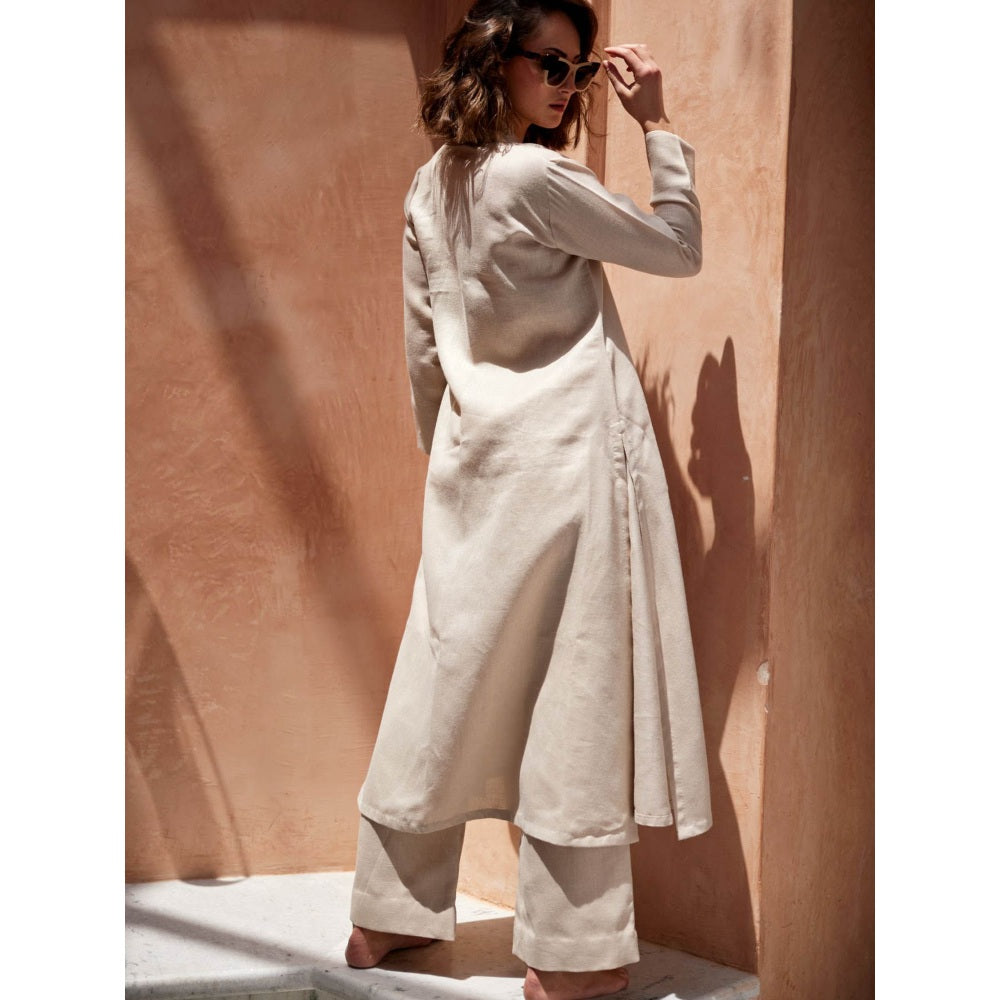 Palak Khandelwal Off White Co-Ord (Set of 3)