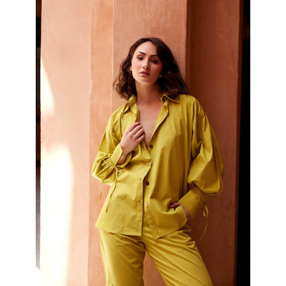 Palak Khandelwal Green Co-Ord (Set of 2)