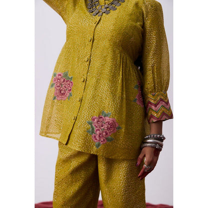 PANTS AND PAJAMAS Antrang Hand Block Printed Tunic