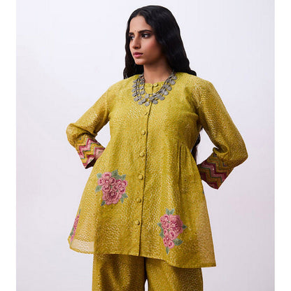 PANTS AND PAJAMAS Antrang Hand Block Printed Tunic