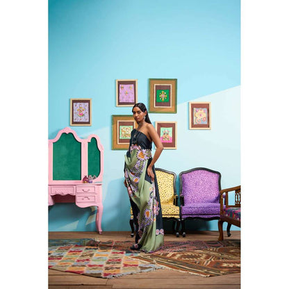 Papa Don't Preach by Shubhika Blue Eclipse Hour Dress