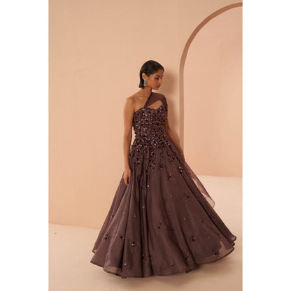 PARUL GANDHI Iris Embellished Gown