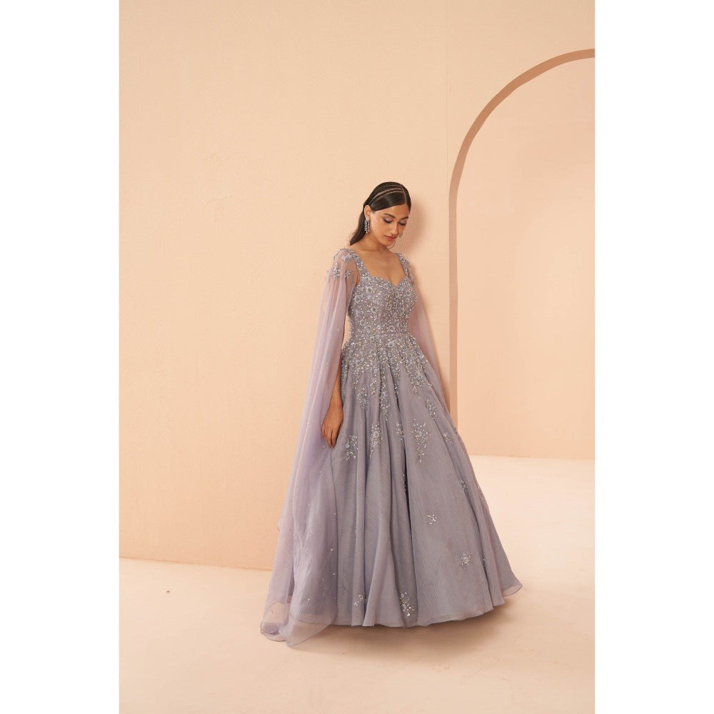 PARUL GANDHI Lilac Deam Evening Gowns
