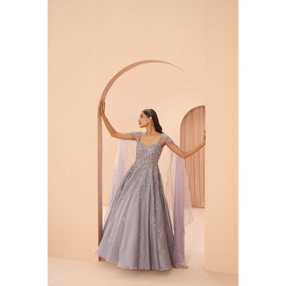 PARUL GANDHI Lilac Deam Evening Gowns