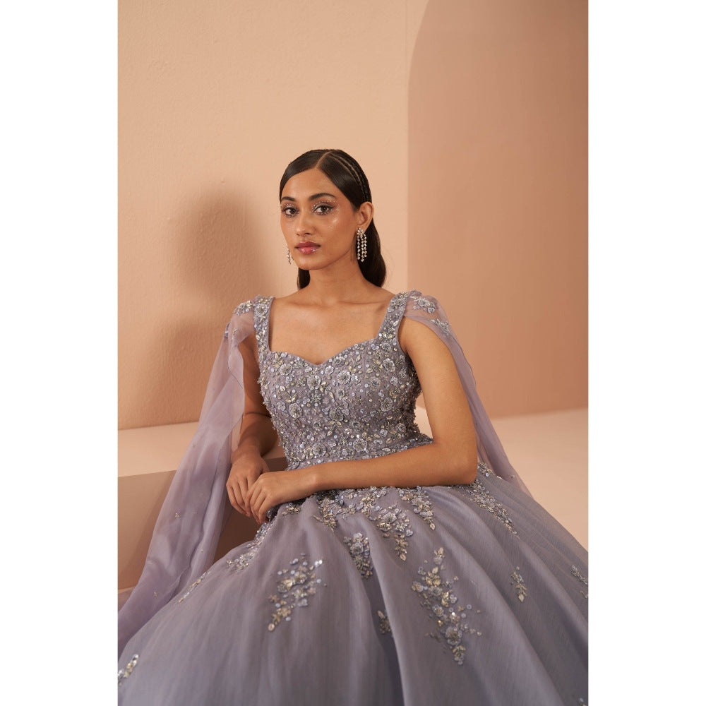 PARUL GANDHI Lilac Deam Evening Gowns